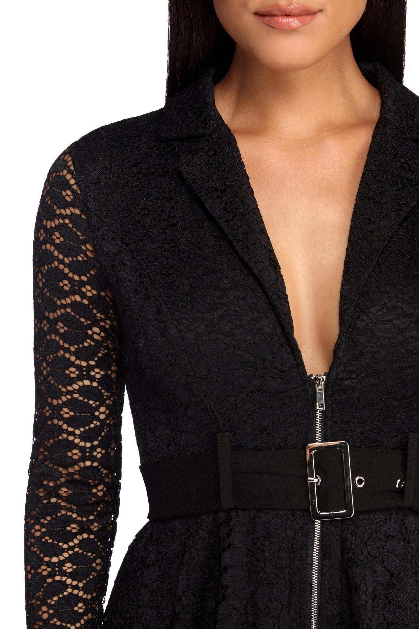 All Laced With Style Jacket Dress