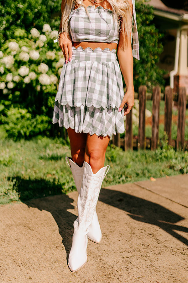 Only Good Karma Skirt In Pear