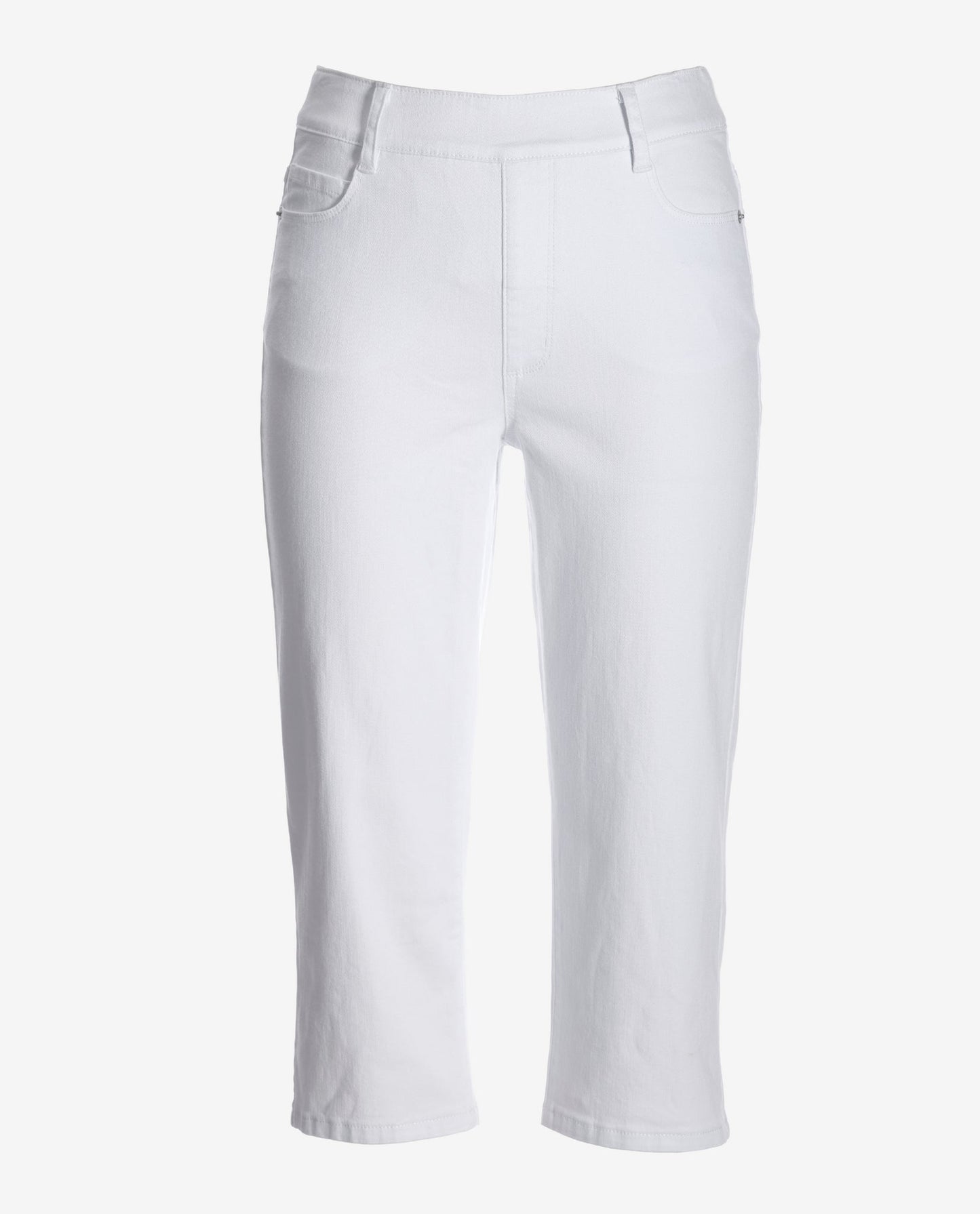 Hampton Pull On Pedal Pusher White