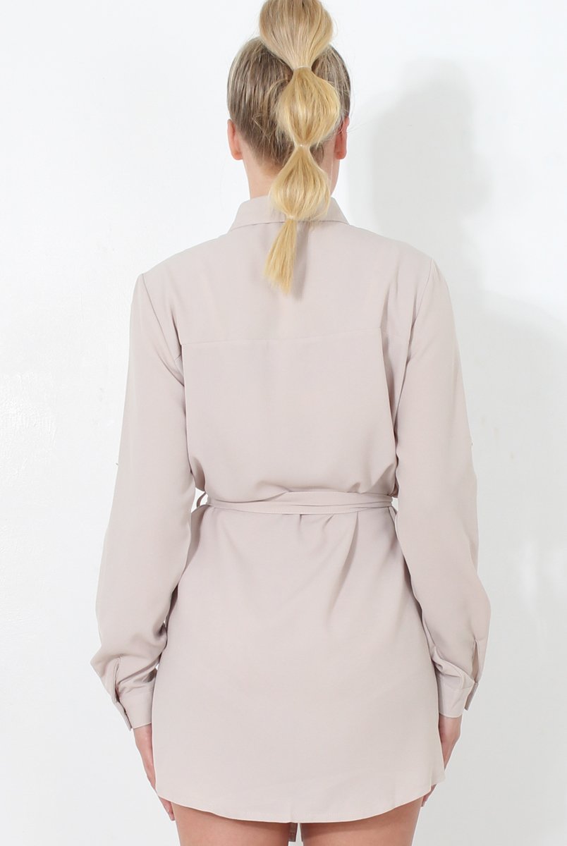 Bethan Stone Shirt Dress