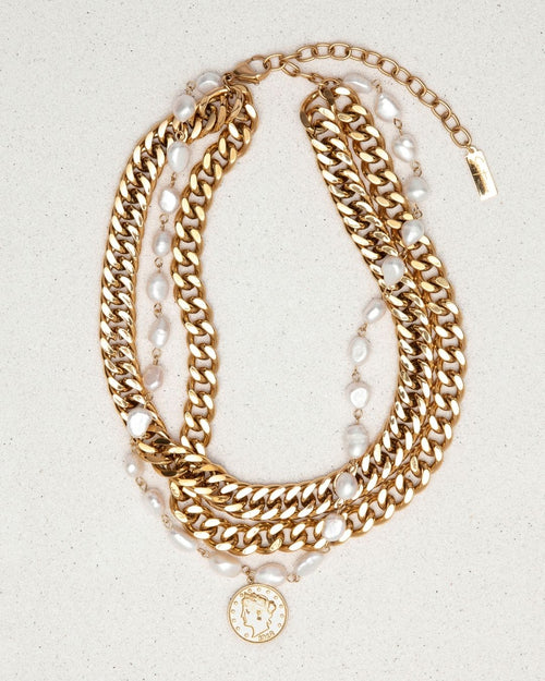 Freshwater Pearl Aragon Necklace