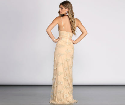 Anastasia Lace Formal Dress