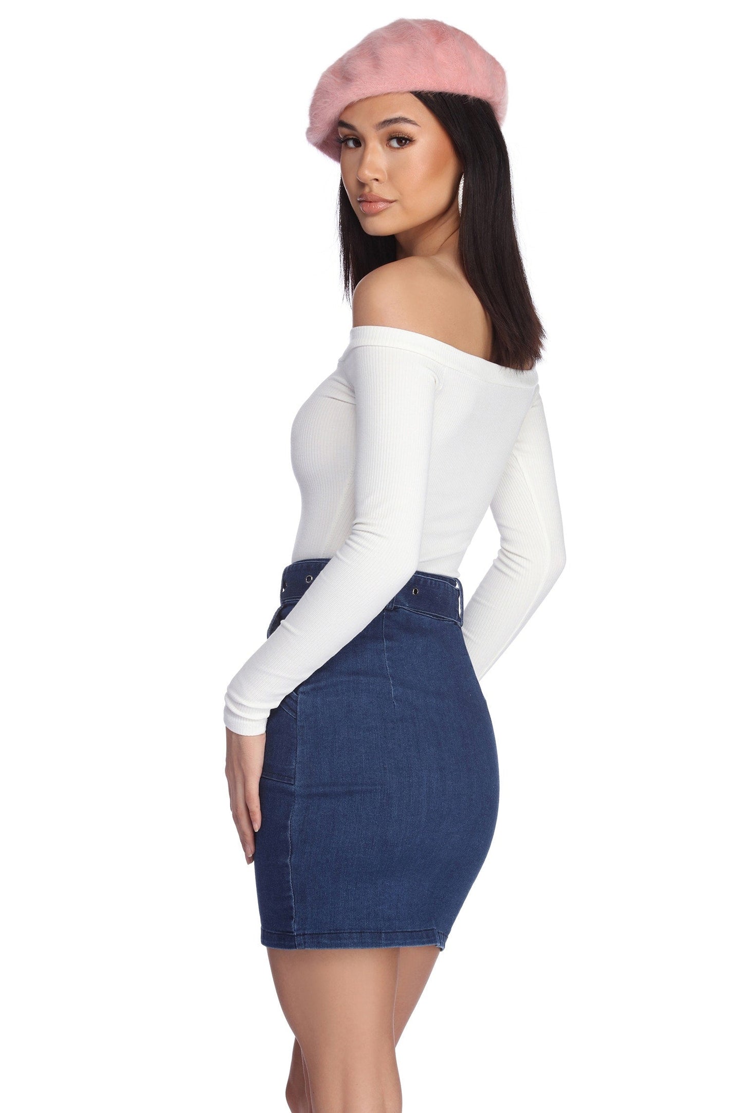 Always Button In Knit Bodysuit