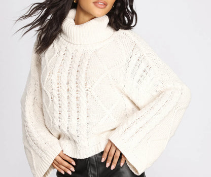 All Up In Knit Sweater