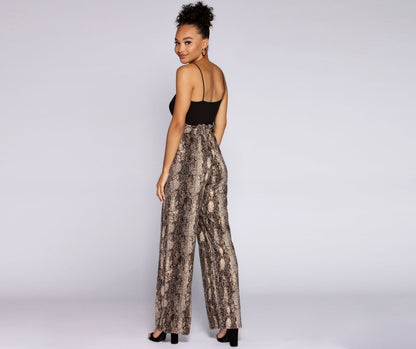 All That Snake Jumpsuit