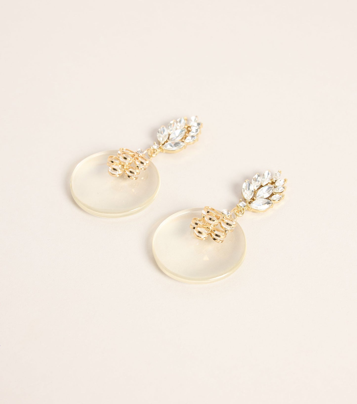 Always Glam Rhinestone Statement Earrings