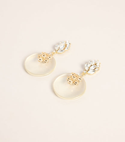 Always Glam Rhinestone Statement Earrings