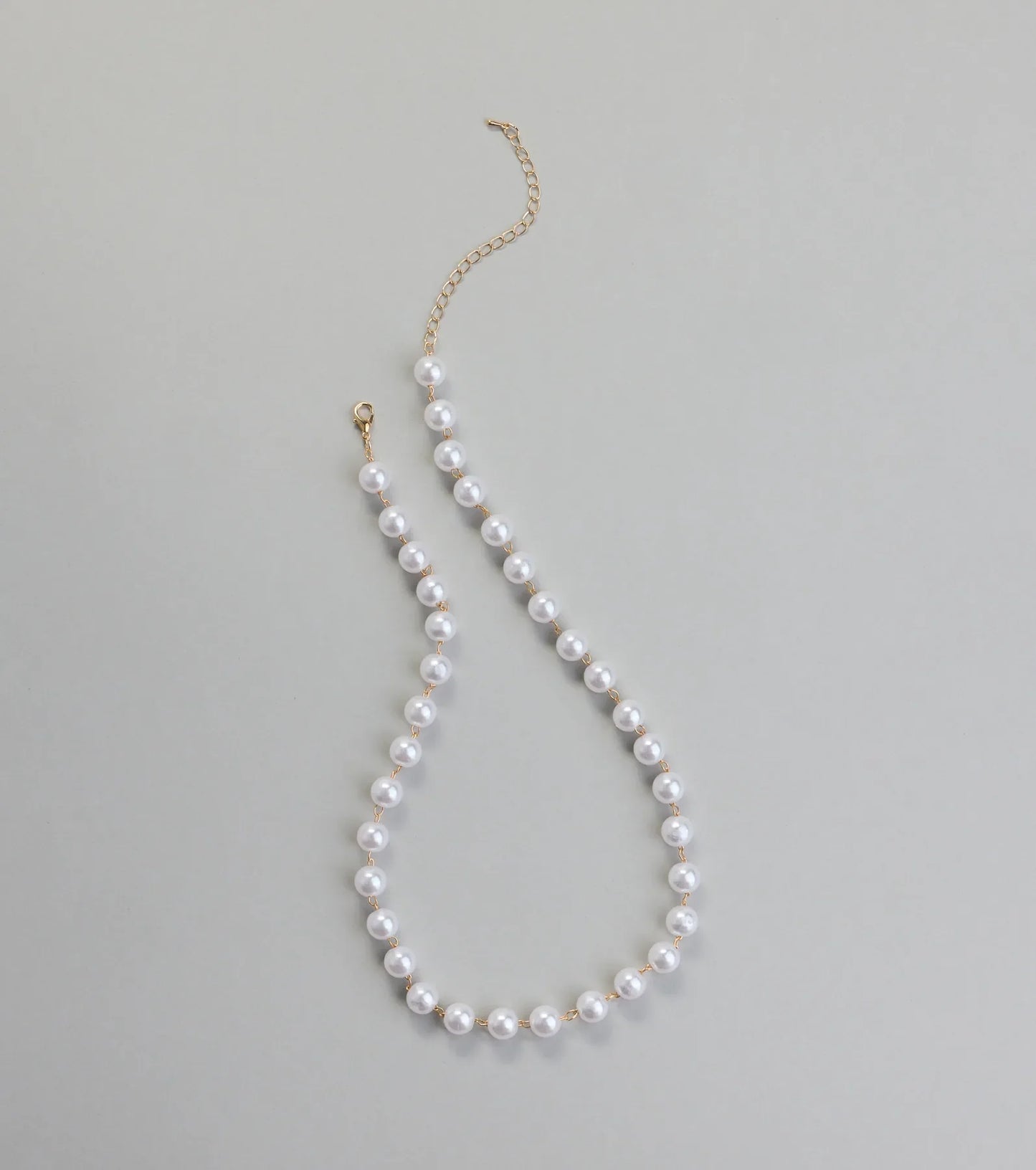 Always Classy Faux Pearl Necklace