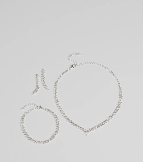 All In The Shine Necklace Set