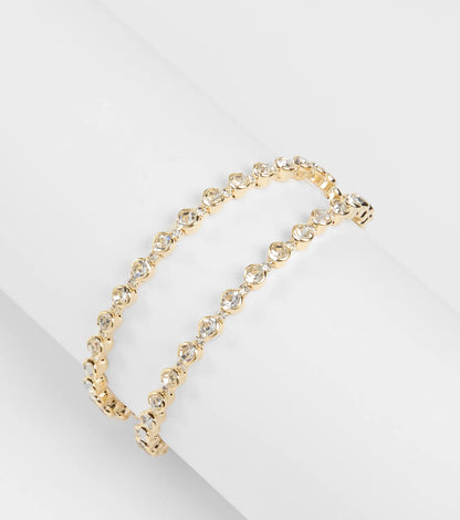All That Glimmers Rhinestone Bracelet