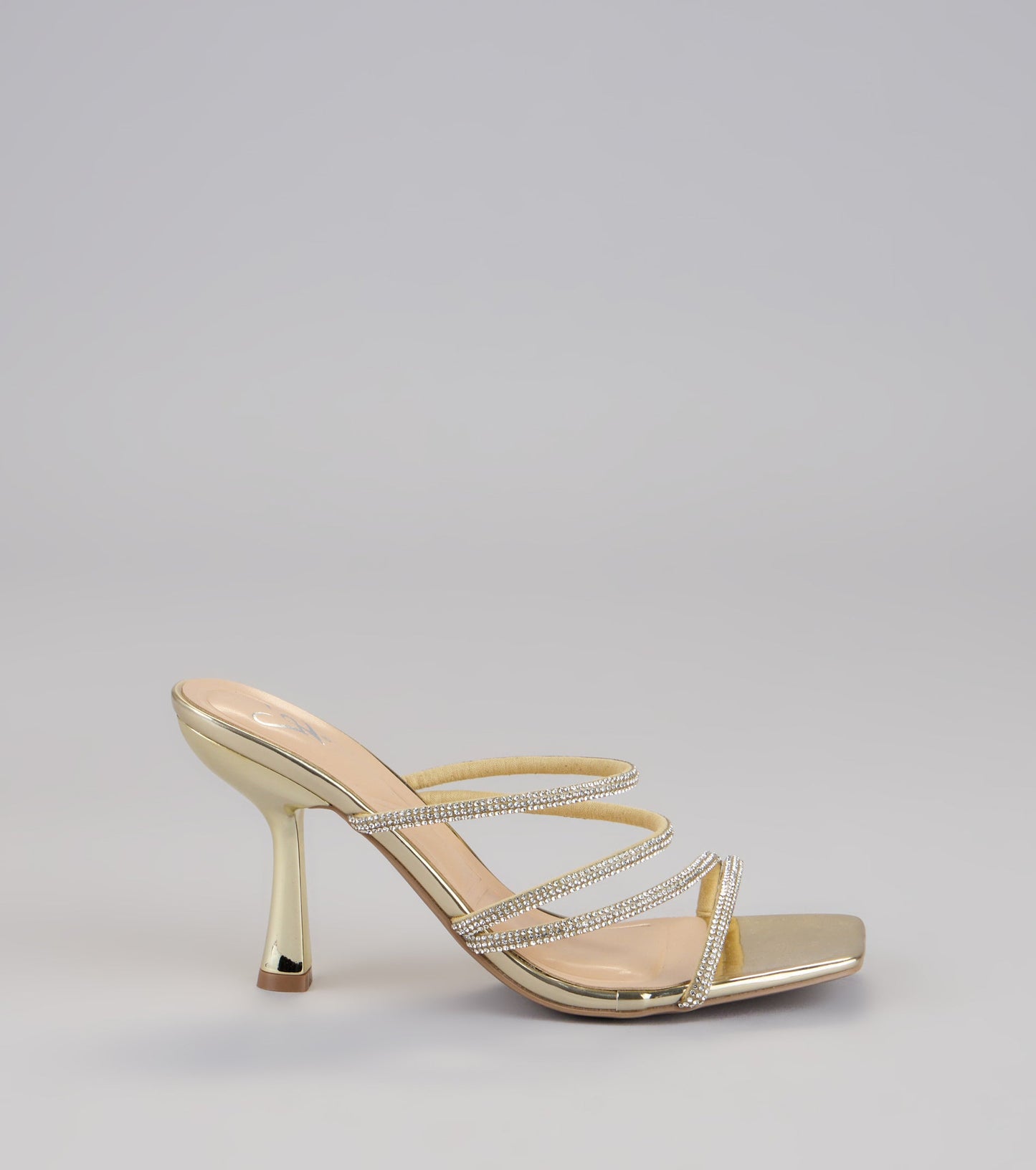 All That Glitters Rhinestone Mules