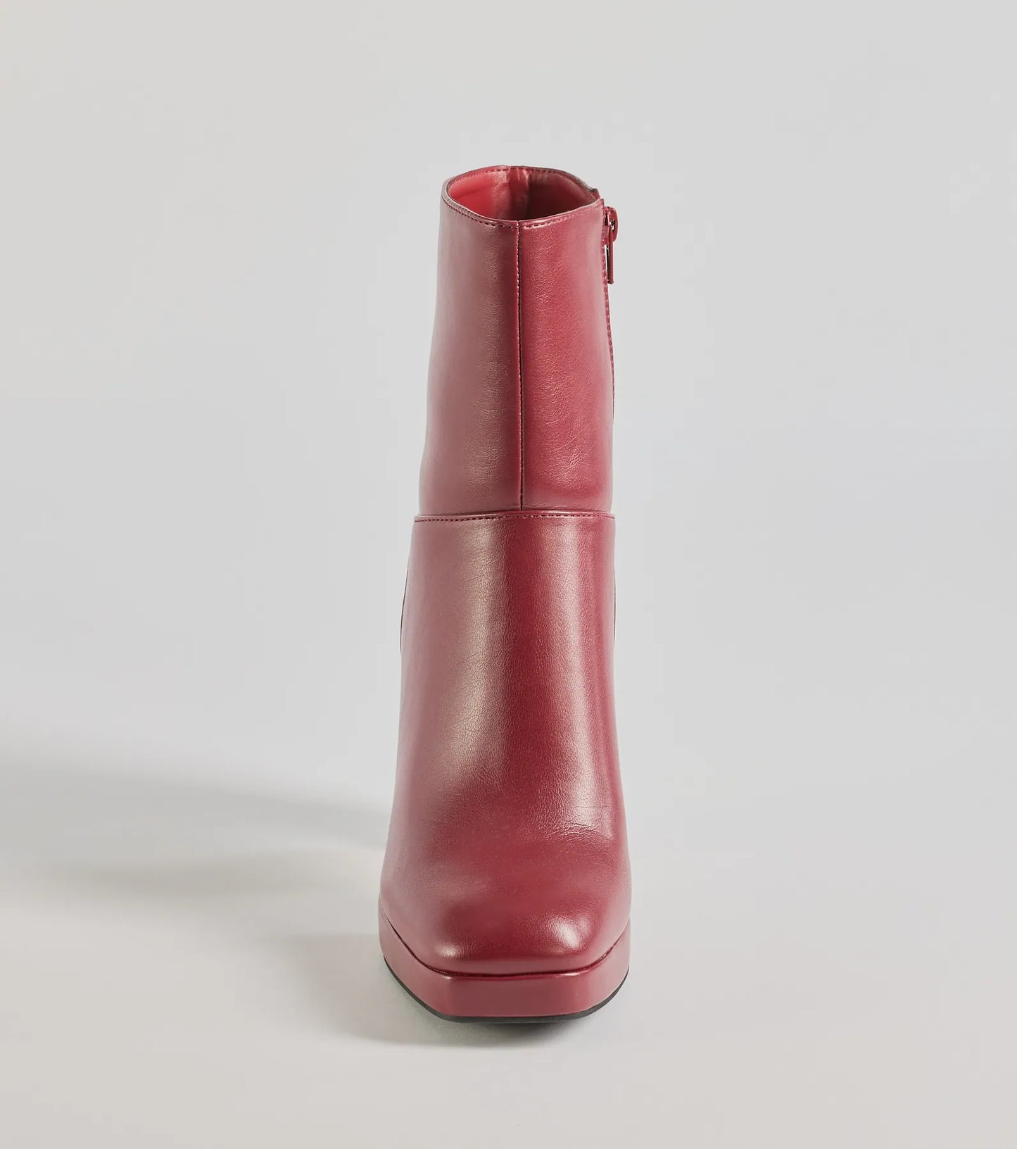 Amp It Up Faux Leather Platform Boots