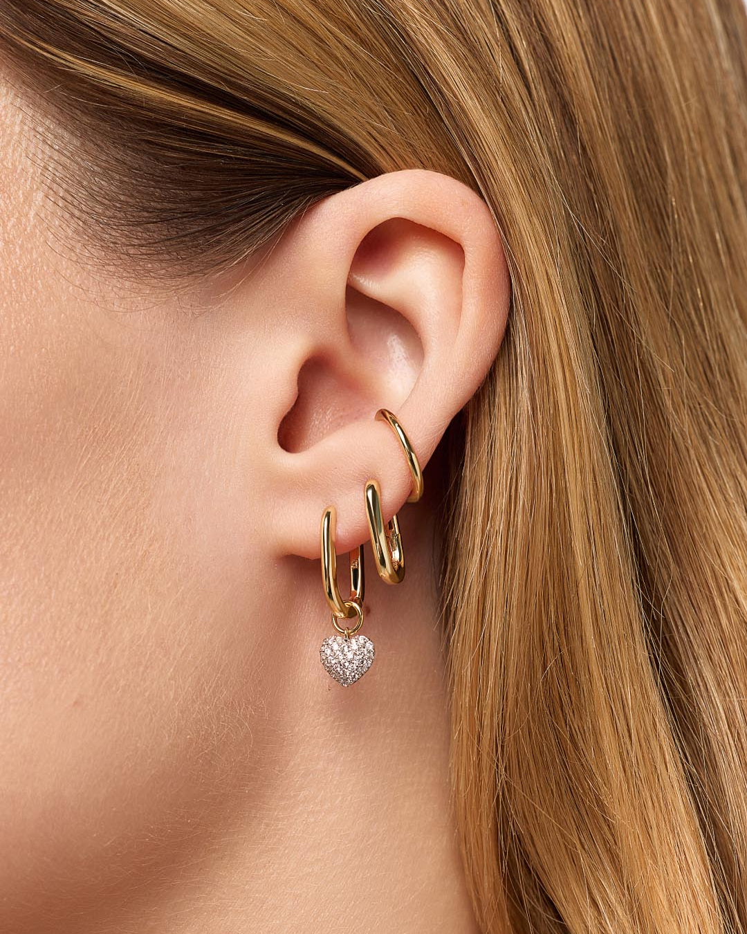 Drop Earrings - Ellery Hoops