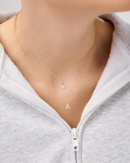 Gold Heart Necklace - Ellery