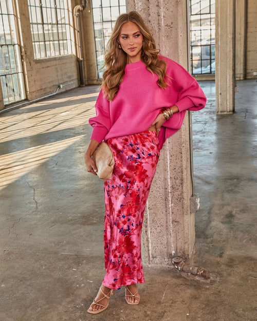 Elouise Knit Oversized Pullover Sweater