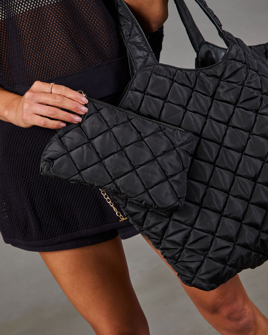 Cool Standard Ripstop Quilted Tote