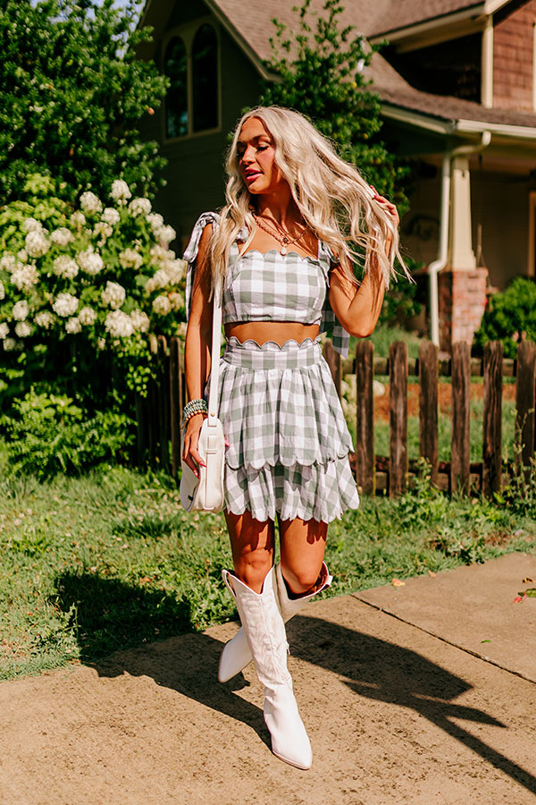 Only Good Karma Skirt In Pear