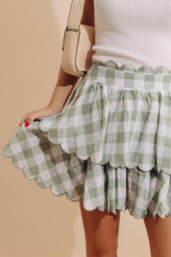 Only Good Karma Skirt In Pear