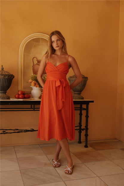 Lu & Lux Maxi Dress Red