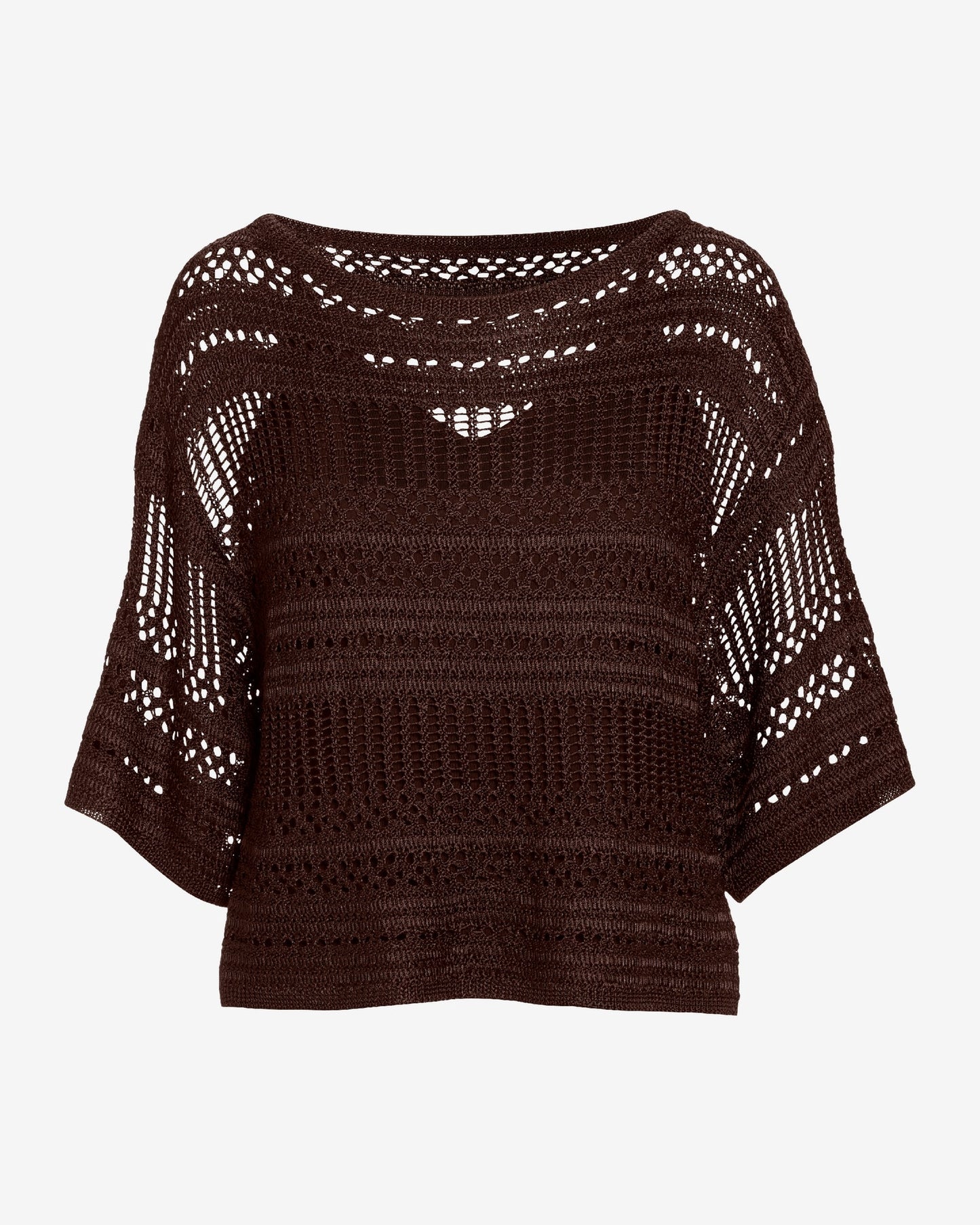 Effortless Crochet Sweater Safari Brown