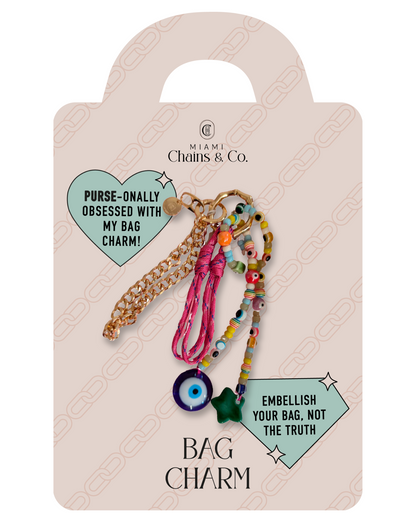 Glitter & Grace Bag Charm