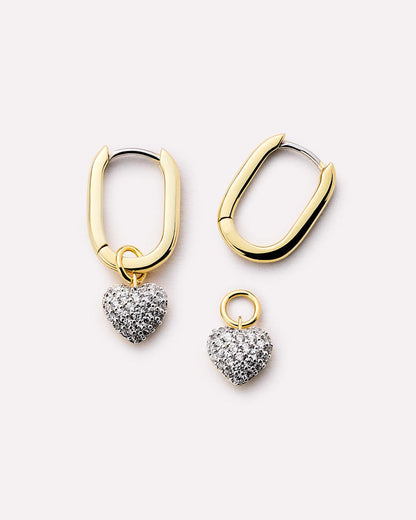 Drop Earrings - Ellery Hoops