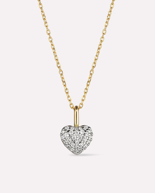 Gold Heart Necklace - Ellery