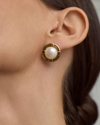 FRESHWATER PEARL THALES EARRINGS