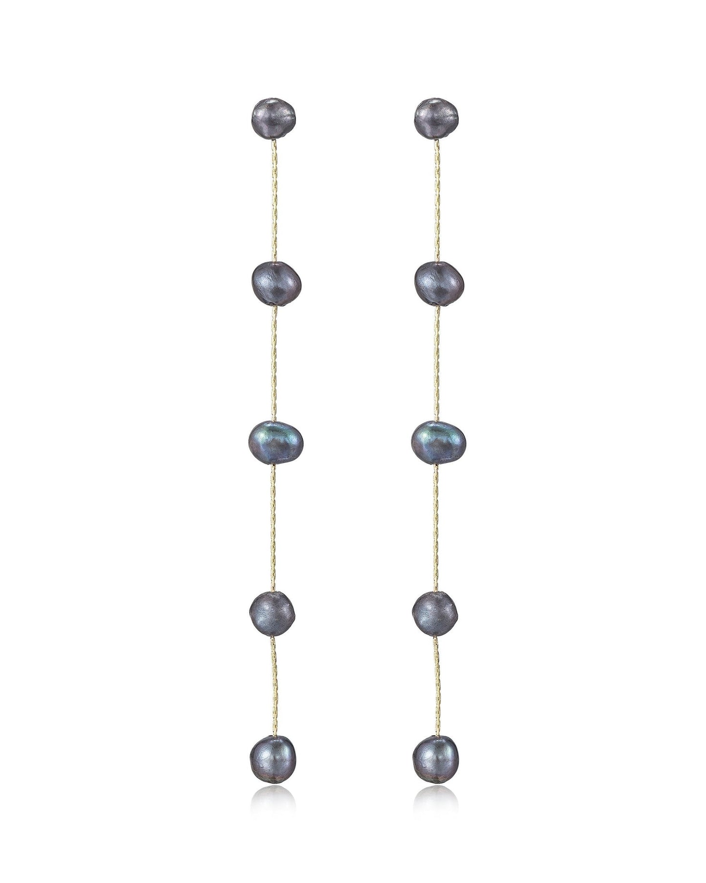 Dripping Pearl Delicate Drop Earrings