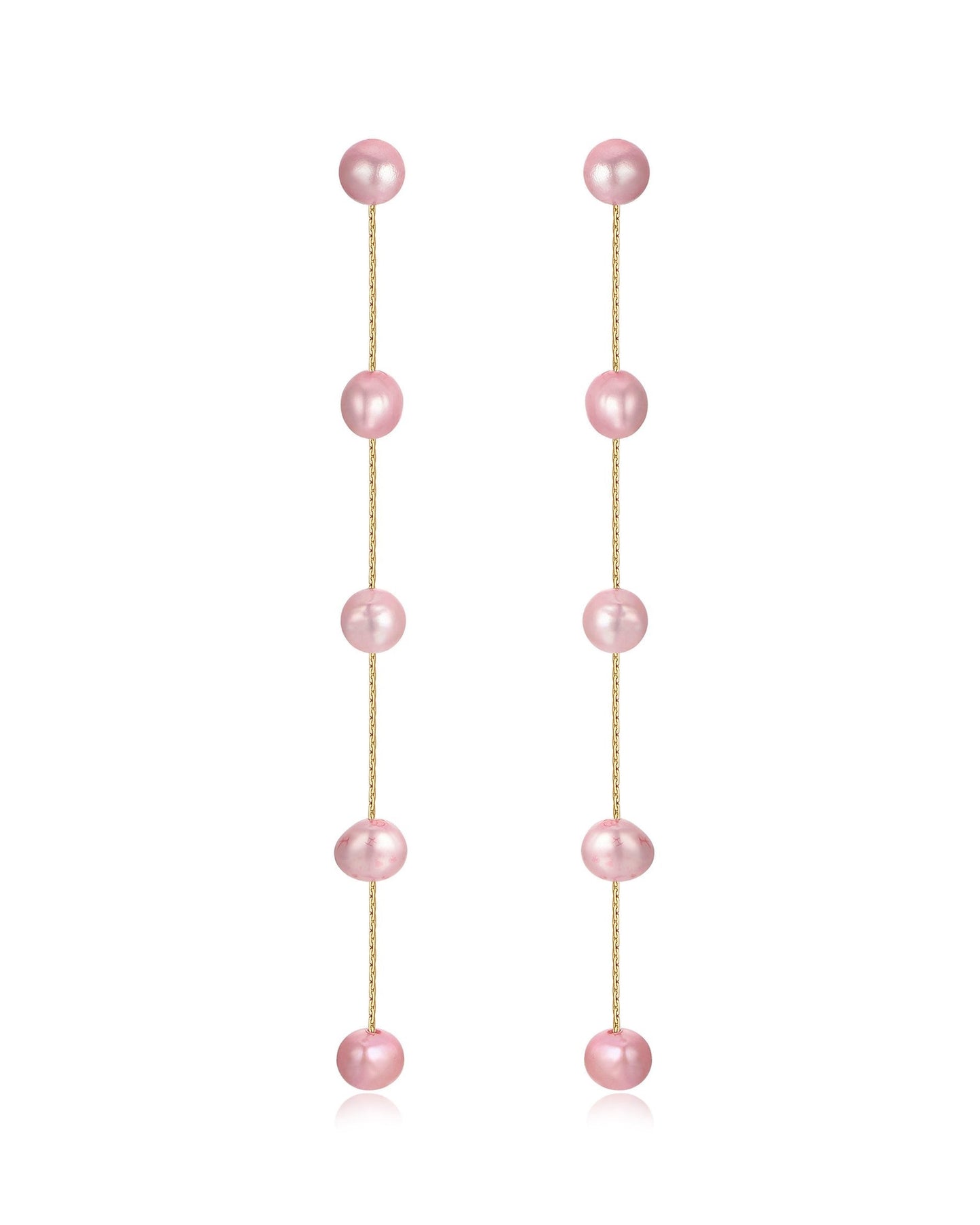 Dripping Pearl Delicate Drop Earrings