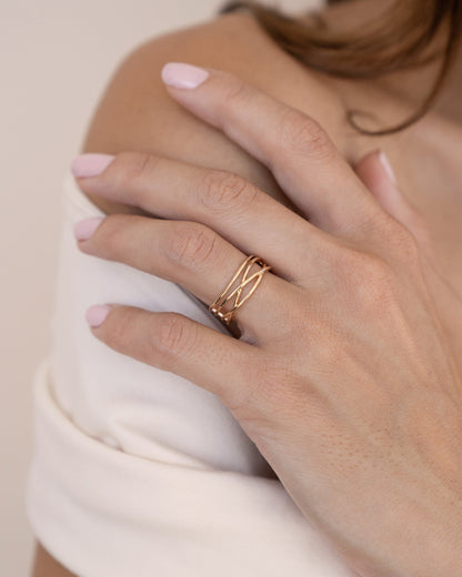 Easy Twists Ring