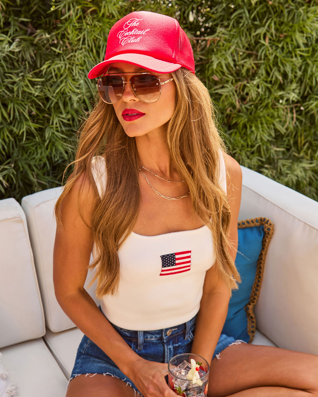 Club Cocktail Trucker Hat