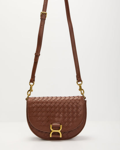 Annalyn Woven Crossbody Bag
