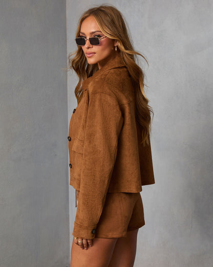Autumn Muse Suede Jacket