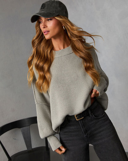 Elouise Knit Oversized Pullover Sweater
