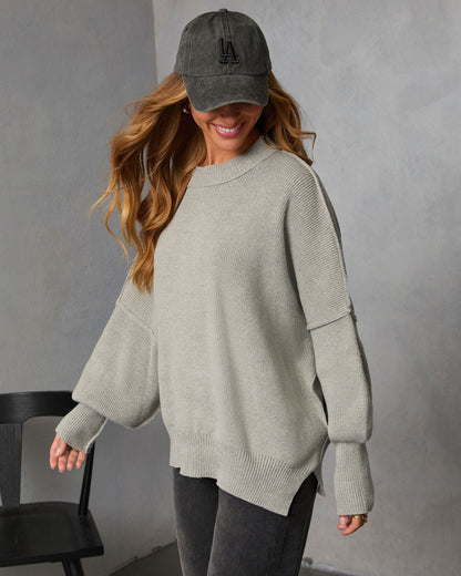 Elouise Knit Oversized Pullover Sweater