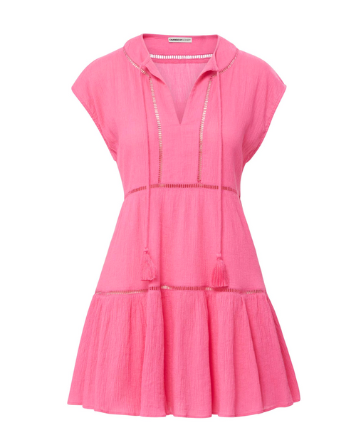 Gari Dress In Hibiscus