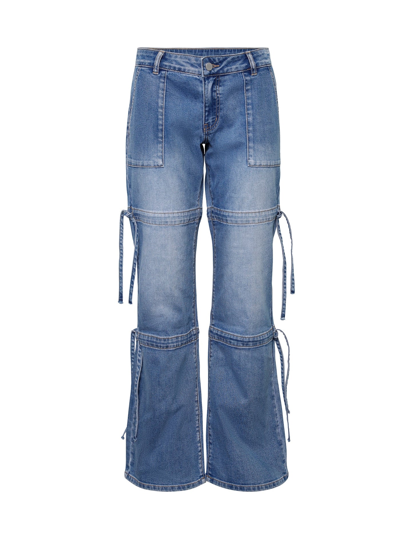 BAINES PANT - BLUE : LIGHT WASH