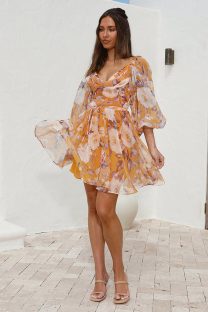 Splendid Skies Dress Yellow