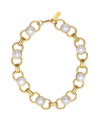 FRESHWATER PEARL CELESTE NECKLACE