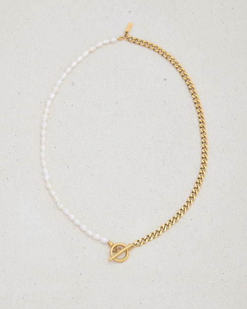 FRESHWATER PEARL ANGEL NECKLACE