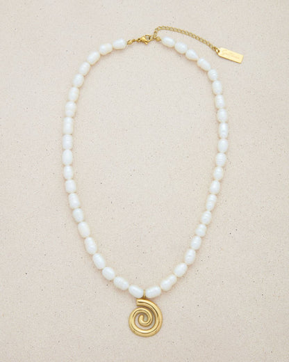 FRESHWATER PEARL ATHENA NECKLACE