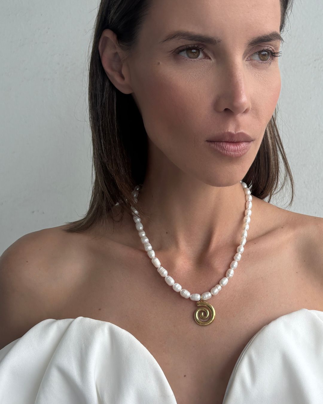 FRESHWATER PEARL ATHENA NECKLACE
