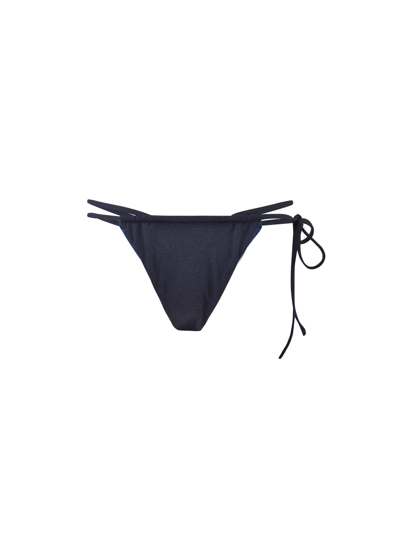 CALISTA BIKINI BOTTOM - BLUE : DARK DENIM