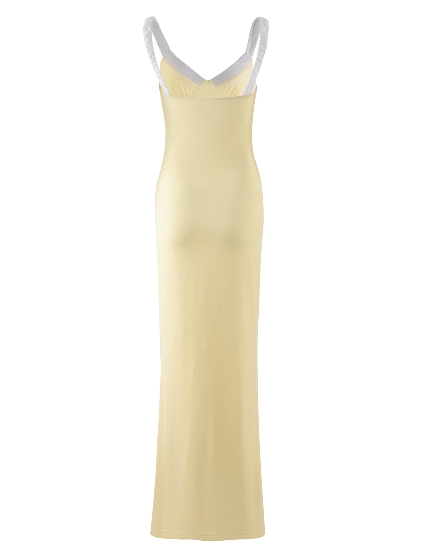AMARAN DRESS - YELLOW : LEMON