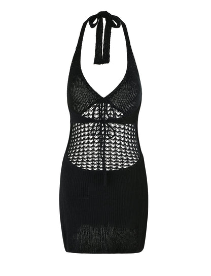 DELTA MINI DRESS - BLACK