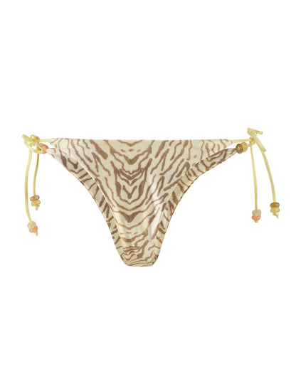 FINLEA BIKINI BOTTOM - YELLOW : ZEBRA