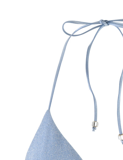AVE BIKINI TOP - BLUE SPARKLE