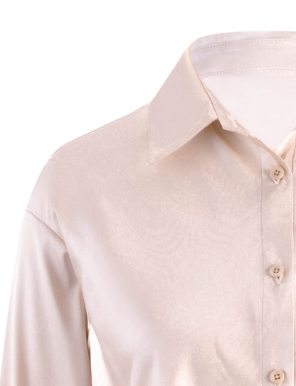 ALINA SHIRT - WHITE : IVORY