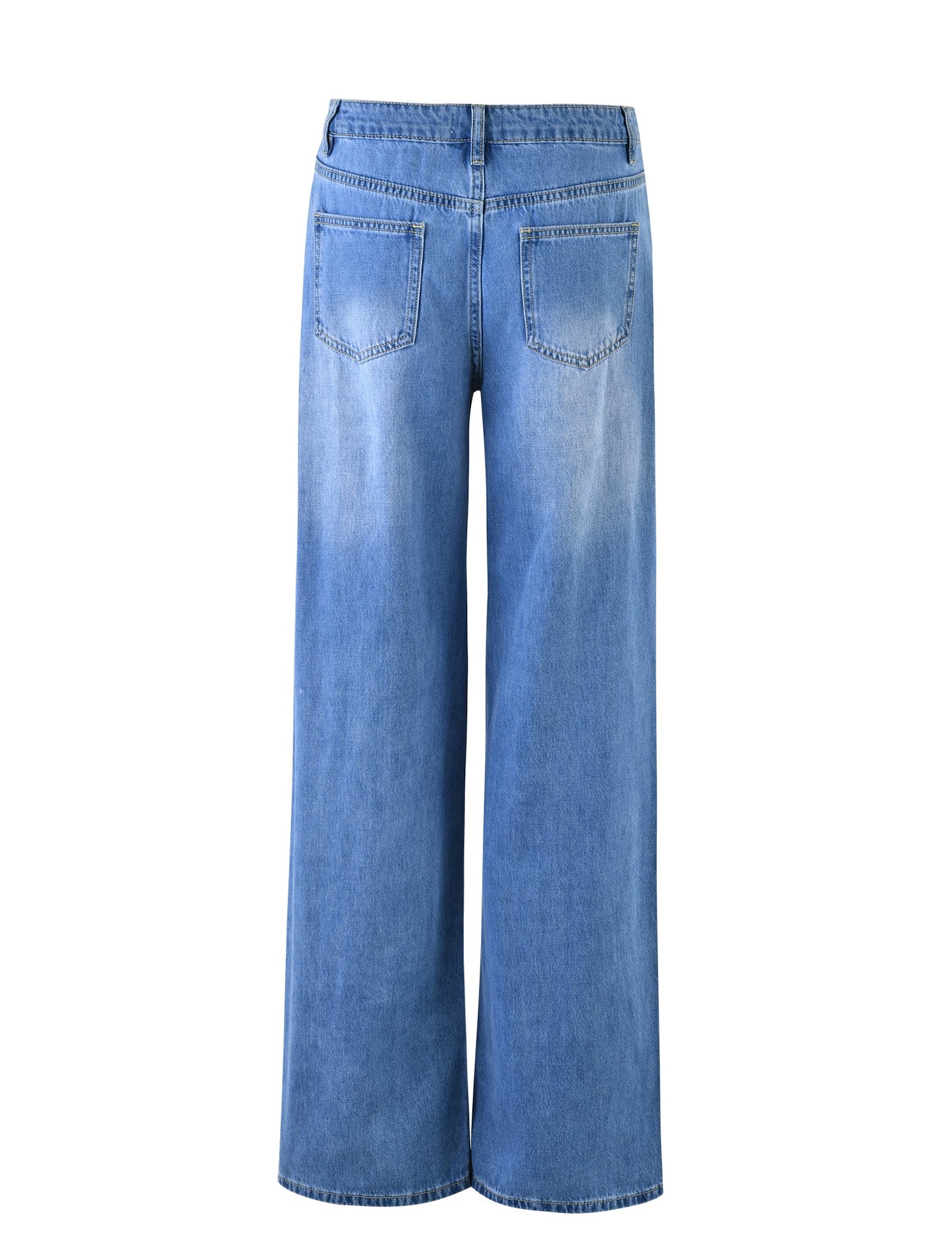AVEREE JEAN - BLUE : MID WASH